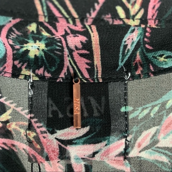 Misa Los Angeles Zahra Paisley Dark Floral Midi Dress Size small - Picture 11 of 16